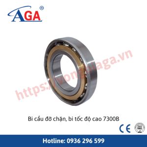 Bi cầu đỡ chặn, bi tốc độ cao 7300B