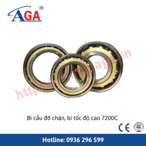 Bi cầu đỡ chặn, bi tốc độ cao 7200C