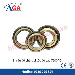 Bi cầu đỡ chặn, bi tốc độ cao 7200AC