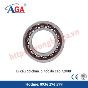 Bi cầu đỡ chặn, bi tốc độ cao 7200B