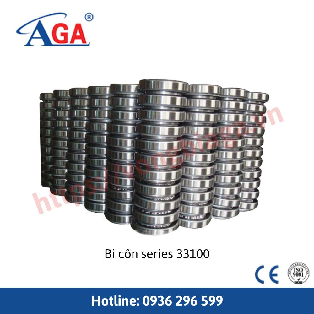 Bi côn series 33100 – Vòng BI AGA