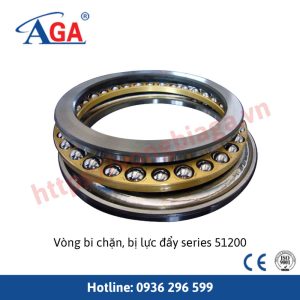 Vòng bi chặn, bi lực đẩy series 51200