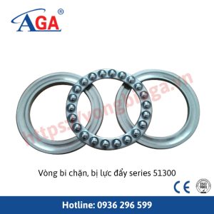 Vòng bi chặn, bi lực đẩy series 51300